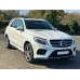 Накладки сплиттеры на пороги на Mercedes GLE-Class W166 AMG-Line